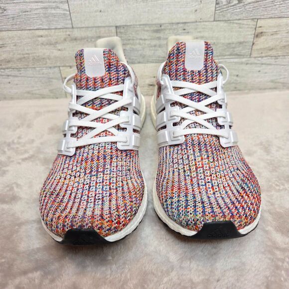 Adidas Ultra Boost 4.0 White Multi-Color Men's 8 Women's 9.5 CM8111 - Picture 4 of 9